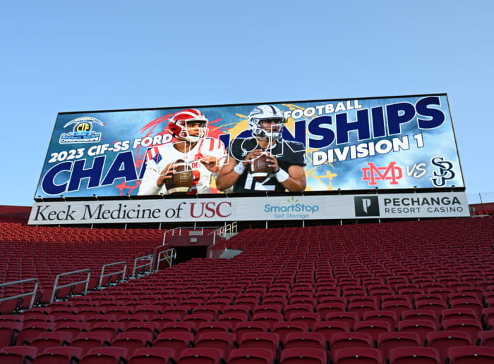 Mater Dei vs St John Bosco CIF Southern Section D1 Final November 24, 2023 Photo-Heston Quan86